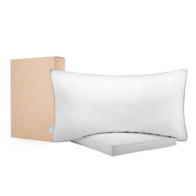 VEVOR Bed Pillows for Sleeping, Set of 2, Queen Size Luxury Quality Hotel Pillows with Original Down Alternative Filling, Supportive and Fluffy
