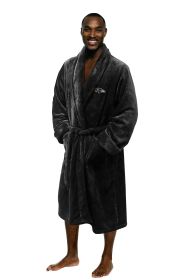 Ravens OFFICIAL NFL 26"x 47" Large/Extra Large Men's Silk Touch Bath Robe