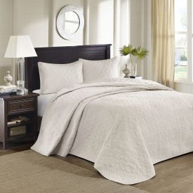Reversible Bedspread Set Cream Full
